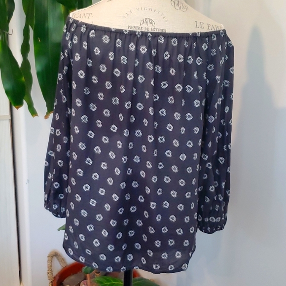 Maeve Anthropologie off the shoulder top - Picture 4 of 7